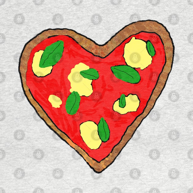 Heart Shaped Pizza by jhsells98